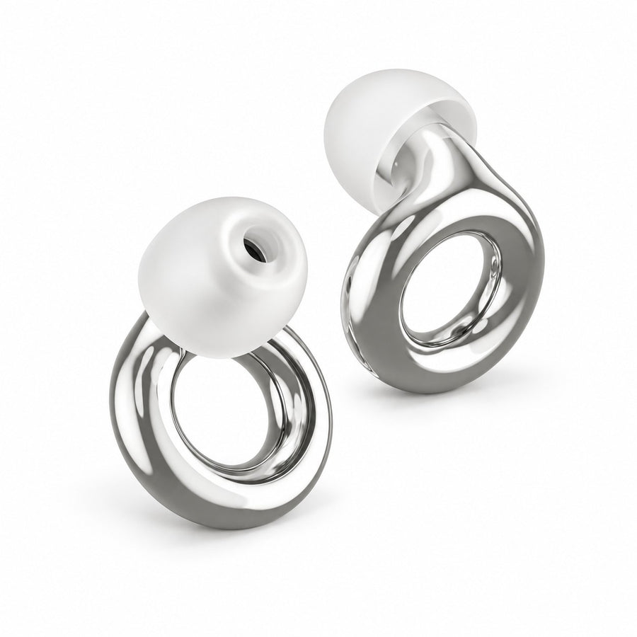Loop Experience™ 2, par de protetores auriculares prateados