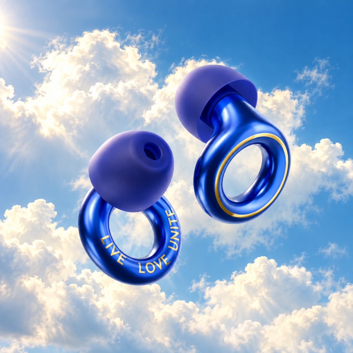 Tomorrowland x Loop Experience™ 2 com céu e nuvens ao fundo